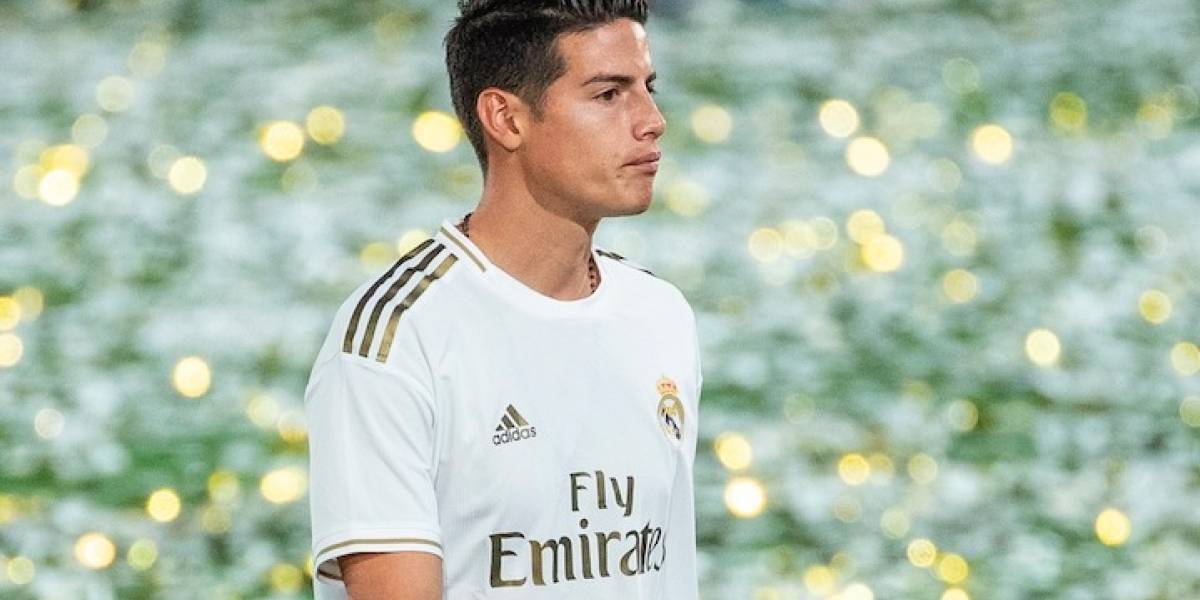 James saltó y gritó campeón, pero le sacó el cuerpo a Zidane: no lo quiso alzar